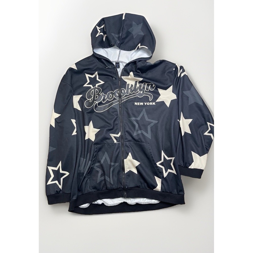 Romwe Hoodie Sweater Unisex Size XXL  Brooklyn Text